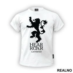 Hear Me Roar - House Lannister - Game Of Thrones - GOT - Majica