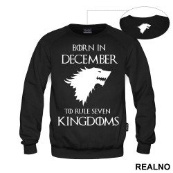 Born To Rule Seven Kingdoms - House Stark - Game Of Thrones - GOT - Duks