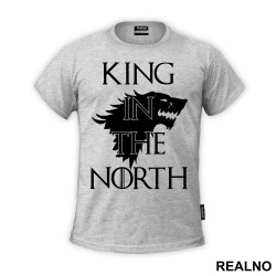 OUTLET - Siva muška majica veličine 3XL - GOT