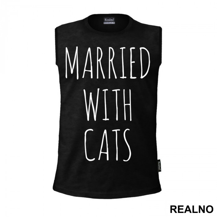 Married With Cats - Mačke - Cat - Majica