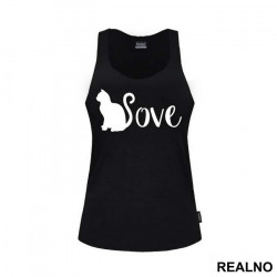 Cat Love - Mačke - Cat - Majica