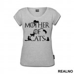 Mother Of Cats - Mačke - Cat - Majica