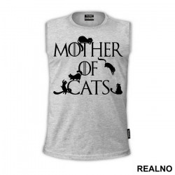 Mother Of Cats - Mačke - Cat - Majica