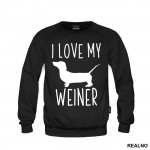 I Love My Weiner - Pas - Dog - Duks