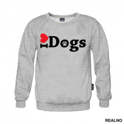 I LOVE Dogs - Pas - Dog - Duks I LOVE Dogs - Pas - Dog - Duks