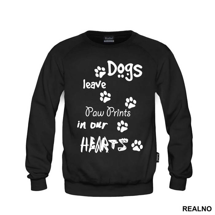 Dogs Leave Paw Prints In Our Hearts - Pas - Dog - Duks