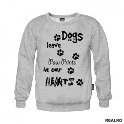 Dogs Leave Paw Prints In Our Hearts - Pas - Dog - Duks