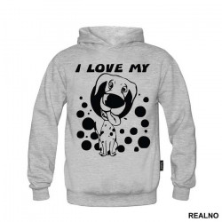 I Love My Dalmatian - Pas - Dog - Duks