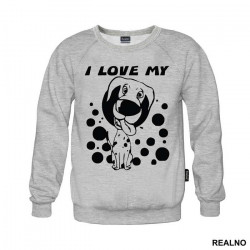 I Love My Dalmatian - Pas - Dog - Duks