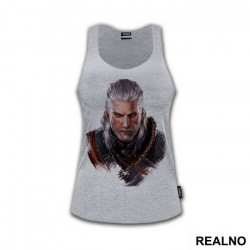 Geralt of Rivia - Drawing - The Witcher - Majica