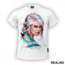 Ciri - Drawing - The Witcher - Majica