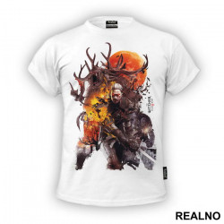 Geralt of Rivia - Fight - The Witcher - Majica