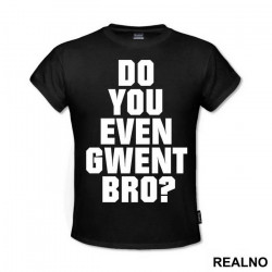 OUTLET - Crna muška majica veličine L - Witcher