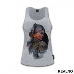 Ciri And Geralt of Rivia - Drawing - The Witcher - Majica