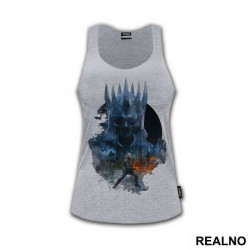 Wild Hunt Rider And Geralt of Rivia - Drawing - The Witcher - Majica