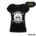 Rebel Scum - Skull - Star Wars - Majica