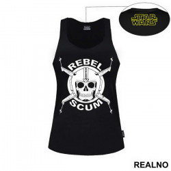 Rebel Scum - Skull - Star Wars - Majica