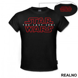 The Last Jedi - Red Logo - Star Wars - Majica