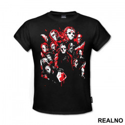 Horror Characters - Filmovi - Majica