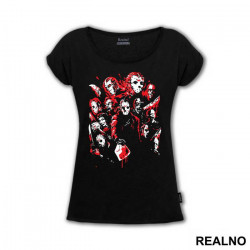 Horror Characters - Filmovi - Majica