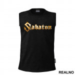 Sabaton - Logo Gold - Muzika - Majica