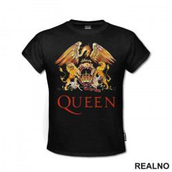 Queen - Logo - Muzika - Majica