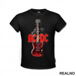 AC - DC - Guitar - Muzika - Majica