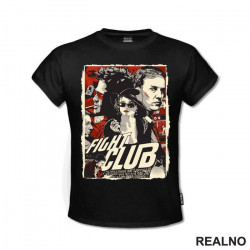 Quotes - Jack, Tyler And Marla - Fight Club - Majica