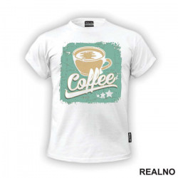 Coffee - Blue - Kafa - Majica