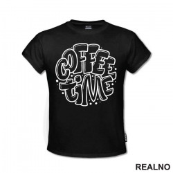 Coffee Time - Dots - Kafa - Majica