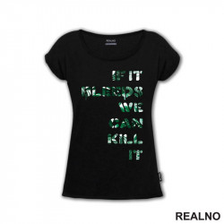 If It Bleeds, We Can Kill It - Forest - Predator - Majica