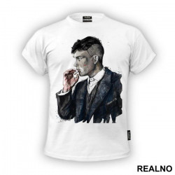 Thomas Shelby - Drawing - Peaky Blinders - Majica