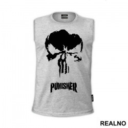 Skull And Logo - Punisher - Majica