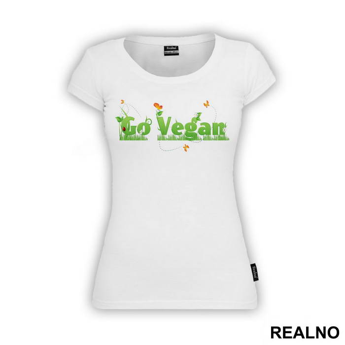Go Vegan - Nature - Vegan - Majica