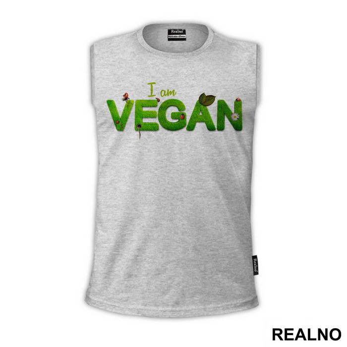 I Am Vegan - Nature - Vegan - Majica
