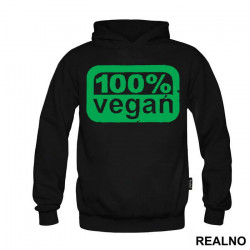 OUTLET - Crni duks sa kapuljačom muški model veličine 7XL - Vegan OUTLET - Crni duks sa kapuljačom muški model veličine 7XL - Vegan
