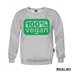 One Hundred Percent Vegan - Green - Vegan - Duks