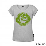One Hundred Percent Vegan - Green Apple - Vegan - Majica