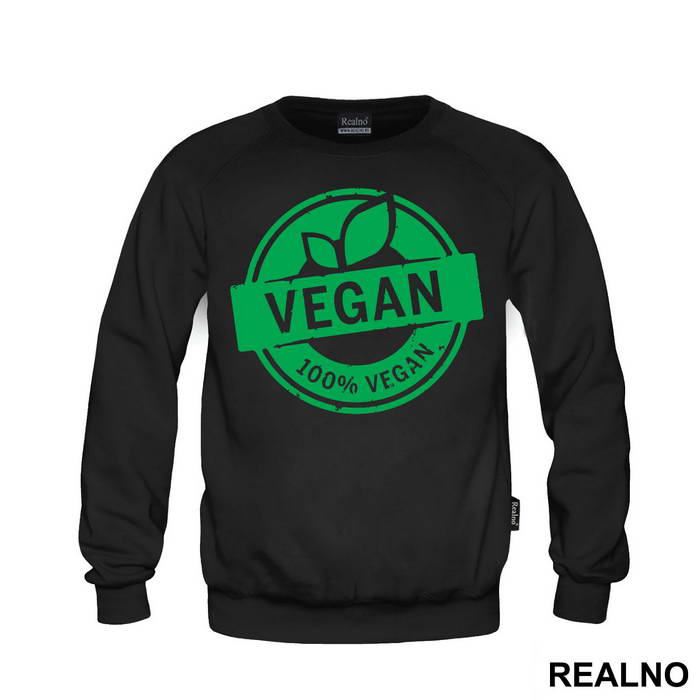One Hundred Percent Vegan - Green Apple - Vegan - Duks