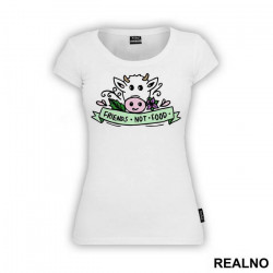 Friends Not Food - Cow - Vegan - Majica
