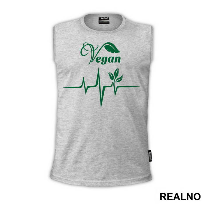 HeartBeat - Green - Vegan - Majica