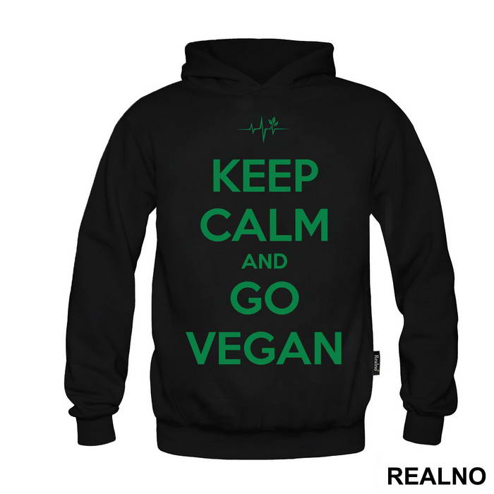 Keep Calm And Go Vegan - Vegan - Duks