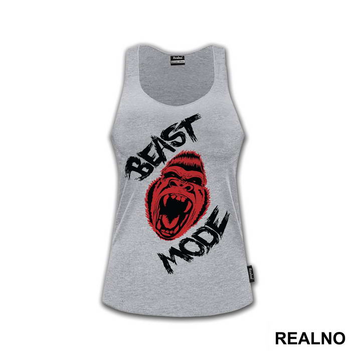Beast Mode - Red Gorilla - Trening - Majica