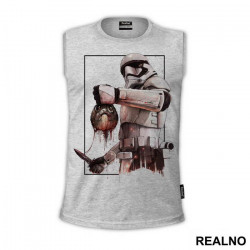 Stormtrooper And Porgs Head - The Last Jedi - Star Wars - Majica