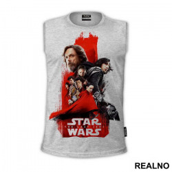 Whole Crew - Drawing - The Last Jedi - Star Wars - Majica