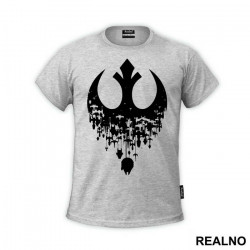Rebel Alliance - Starships - Falcon - Star Wars - Majica