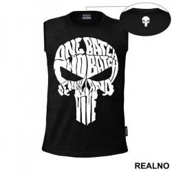 One Batch, Two Batch, Penny And Dime - Skull - Punisher - Majica