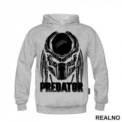 OUTLET - Sivi duks sa kapuljačom muški model veličine L - Predator