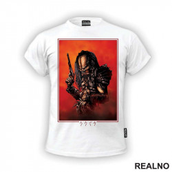 With A Gun - Predator - Majica