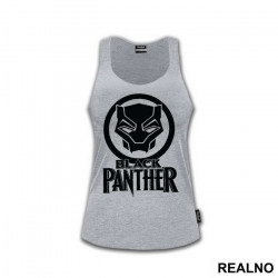 Circled Logo - Black Panther - Majica